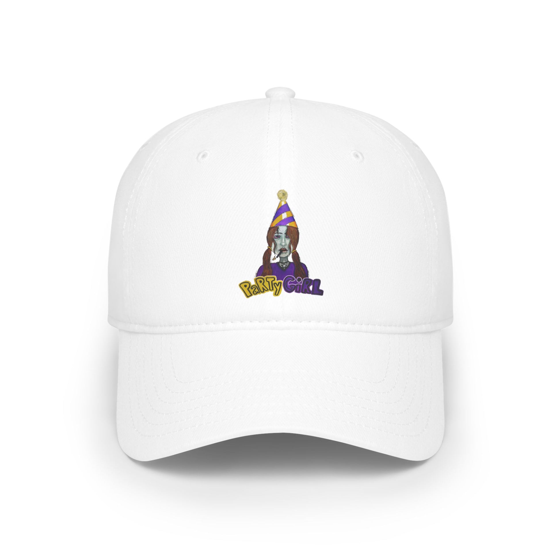 PARTY GIRL Cap - Hand Drawing Design