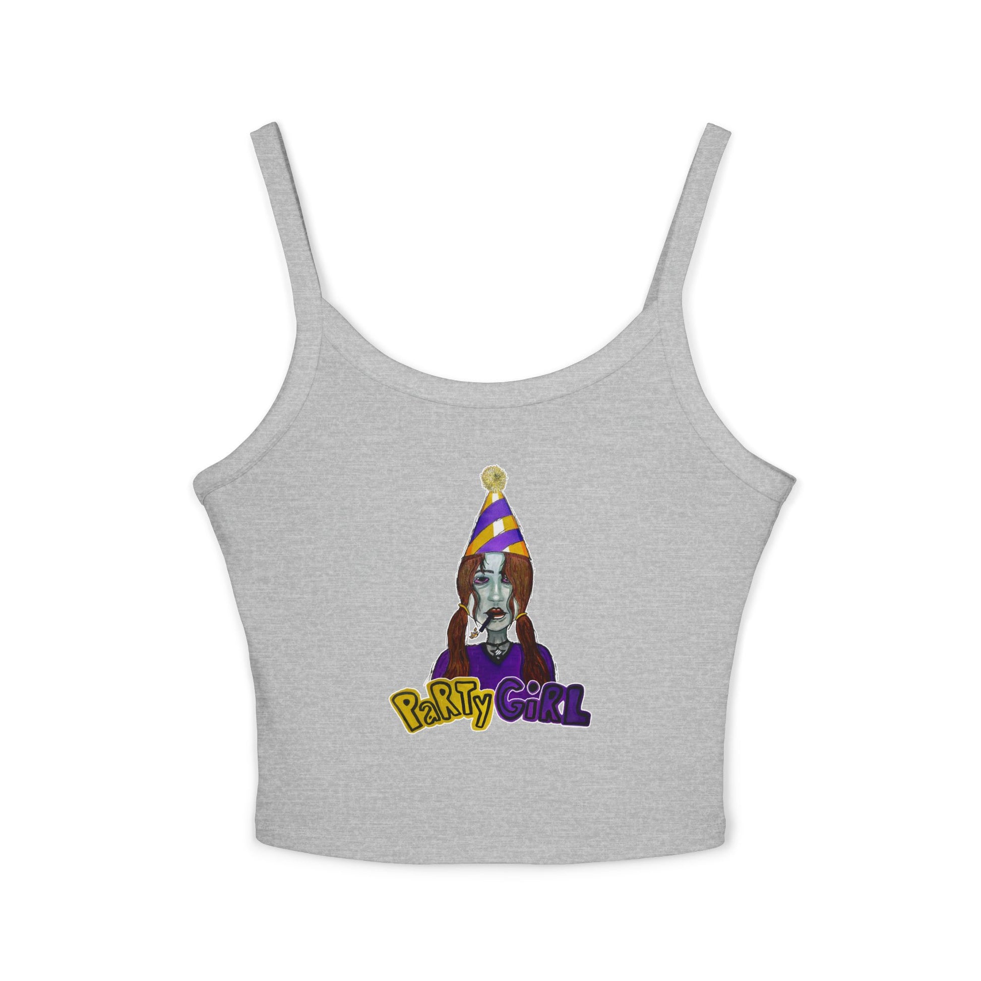"PARTY GIRL" ORIGINAL DESIGN - CROP TOP