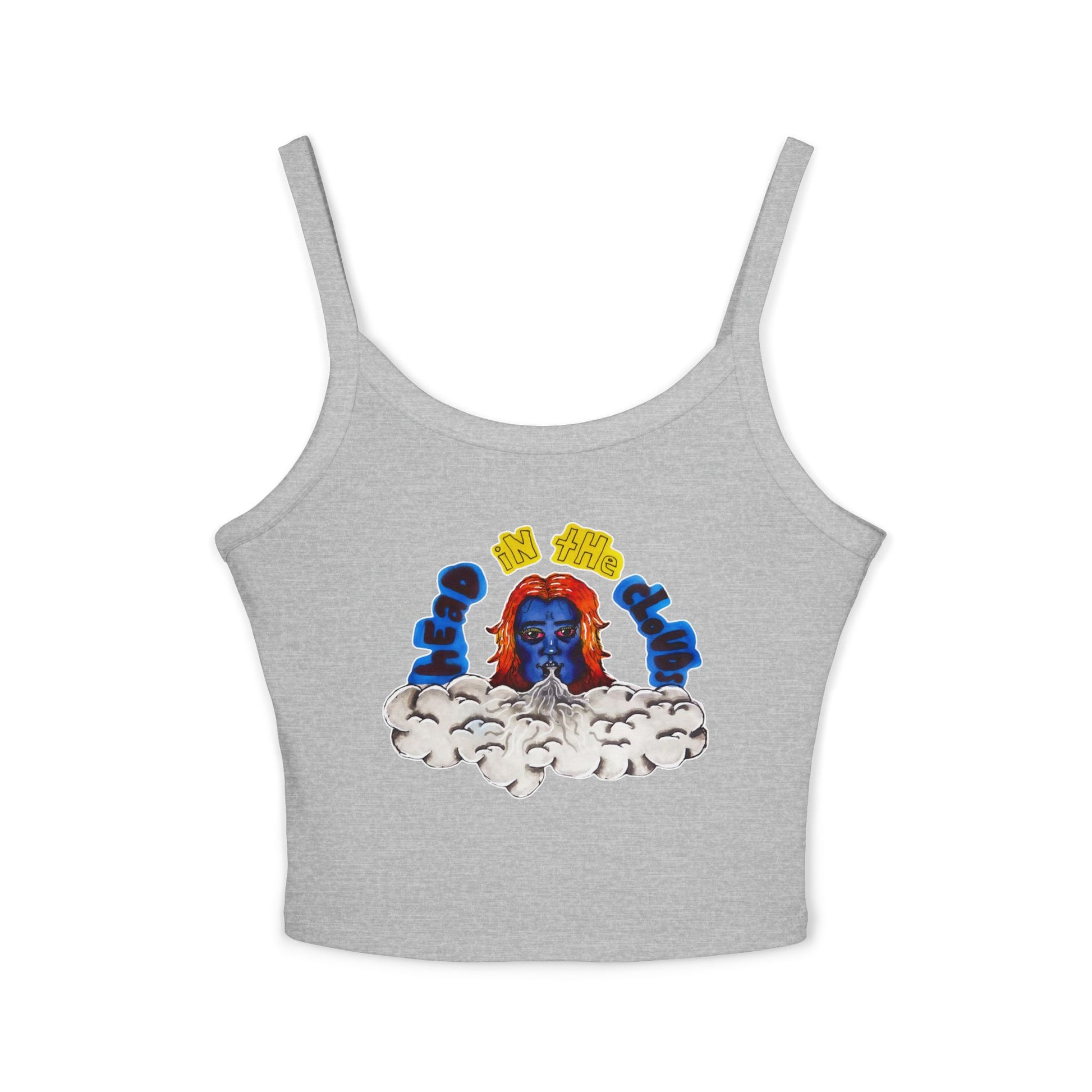 "HEAD IN THE CLOUDS" ORIGINAL DESIGN - CROP TOP