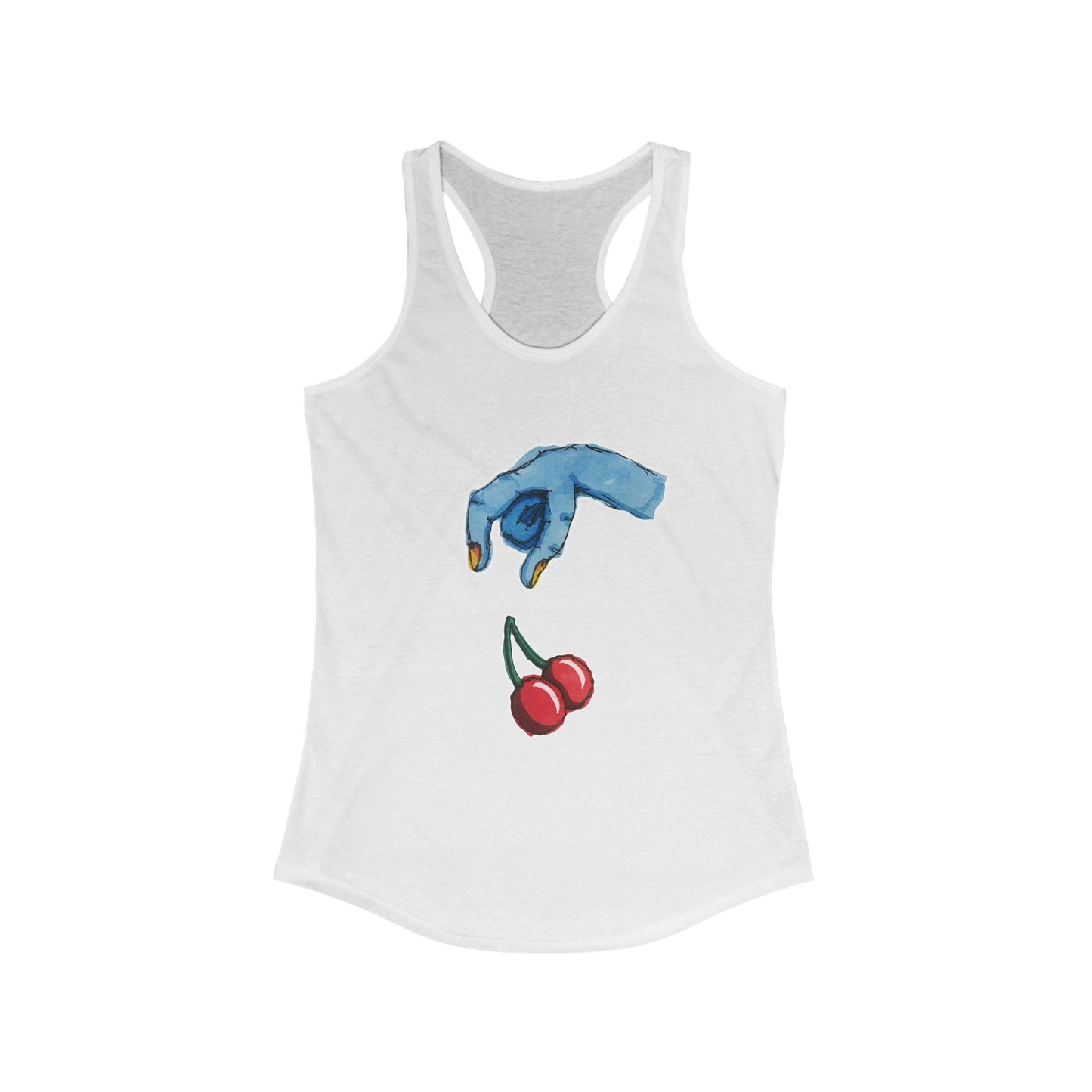 CHERRY Tank Top - Drawing Design Turned Digital