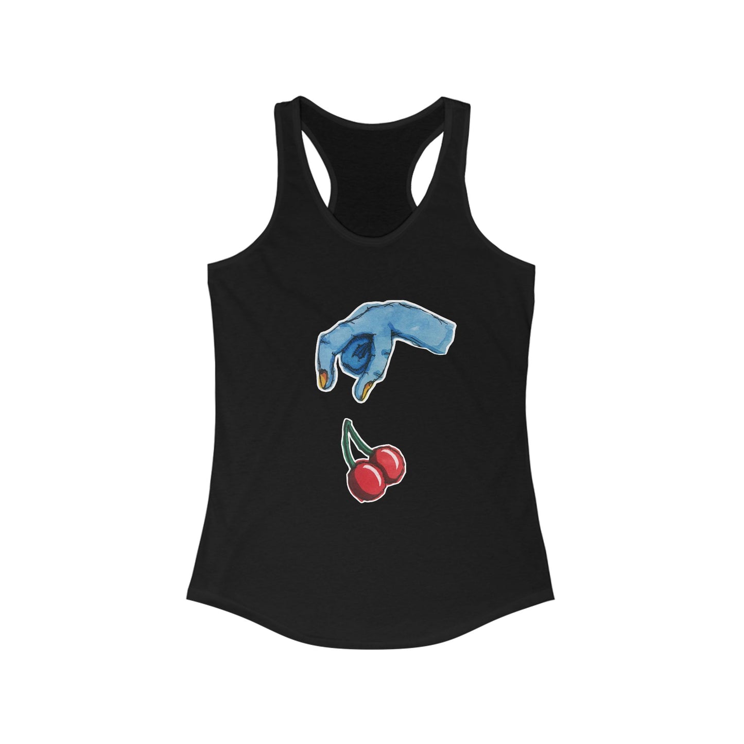 CHERRY Tank Top - Drawing Design Turned Digital