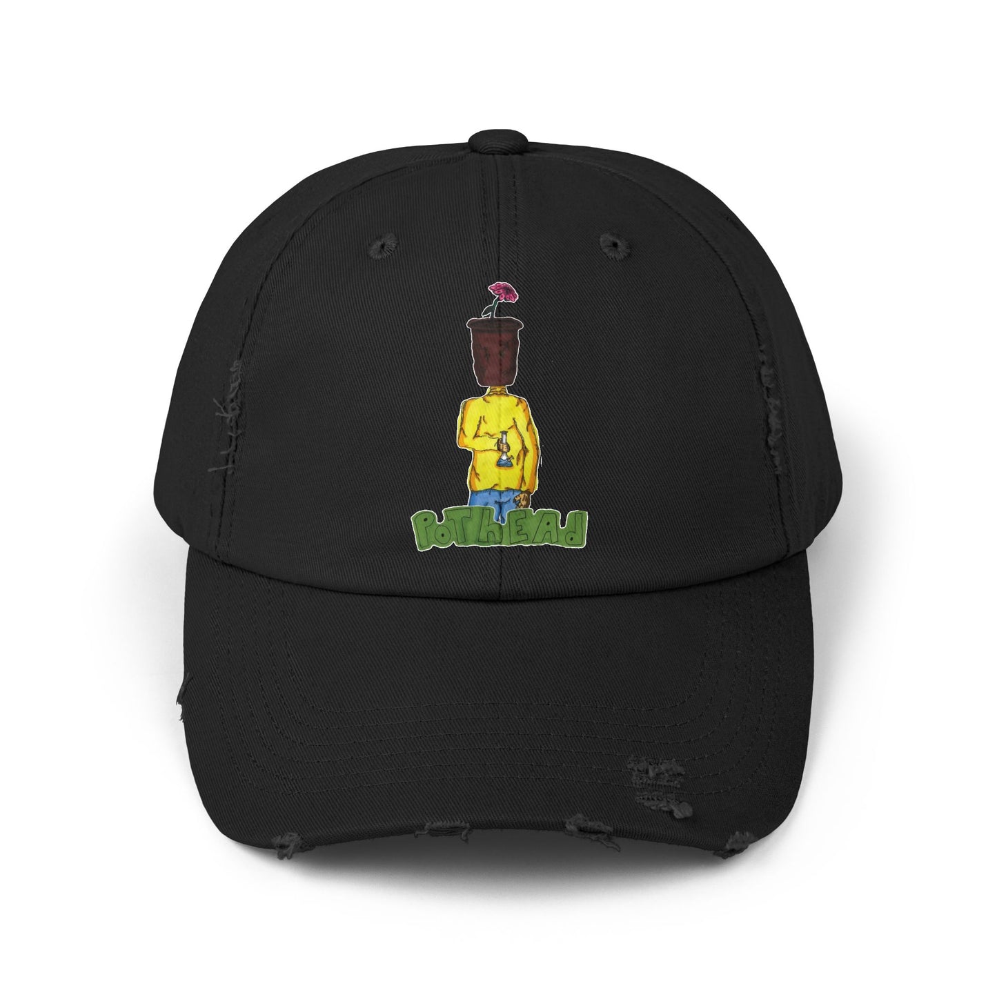 POTHEAD Design - Unisex Distressed Unisex