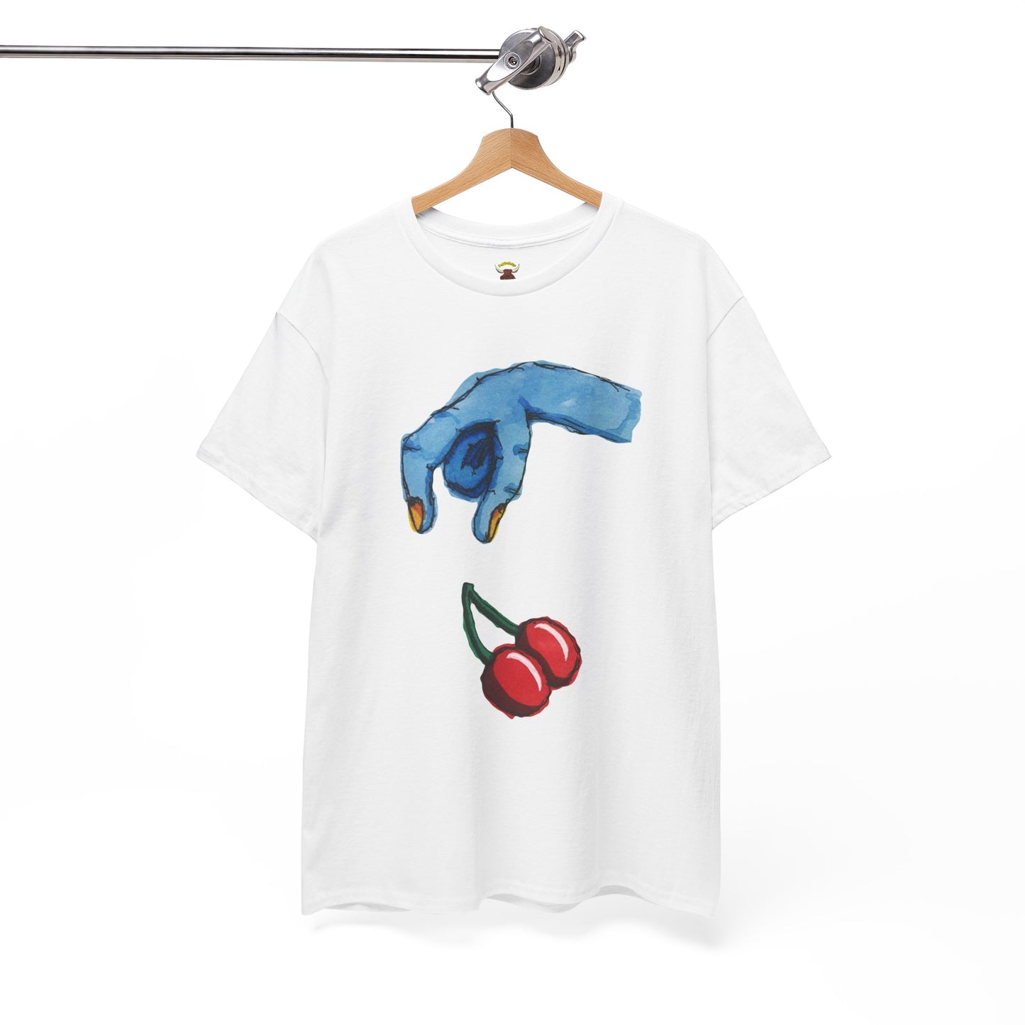 CHERRY Unisex Tee - Hand Drawing Design