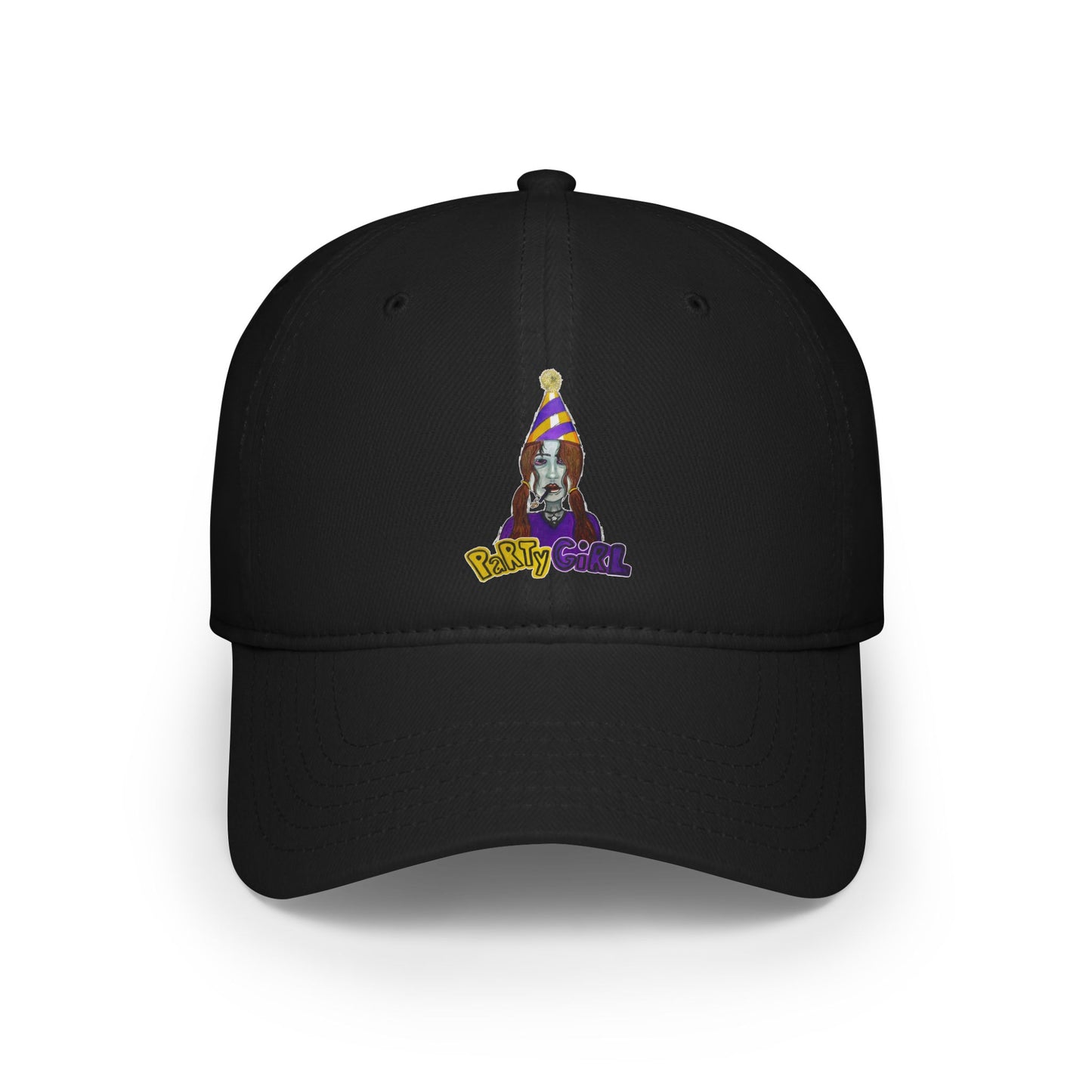 PARTY GIRL Cap - Hand Drawing Design